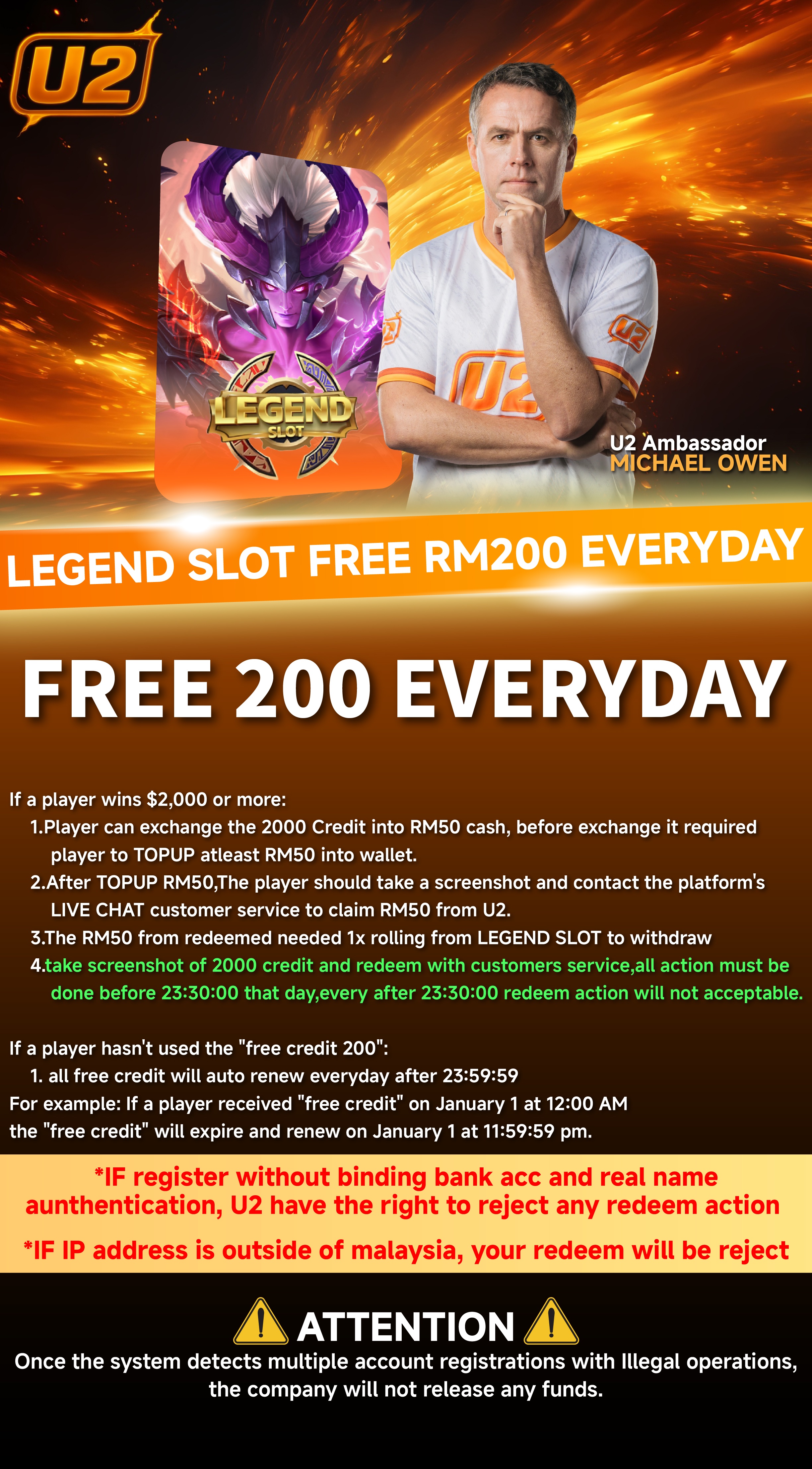 Daily RM200 Free Reward Claim Guide