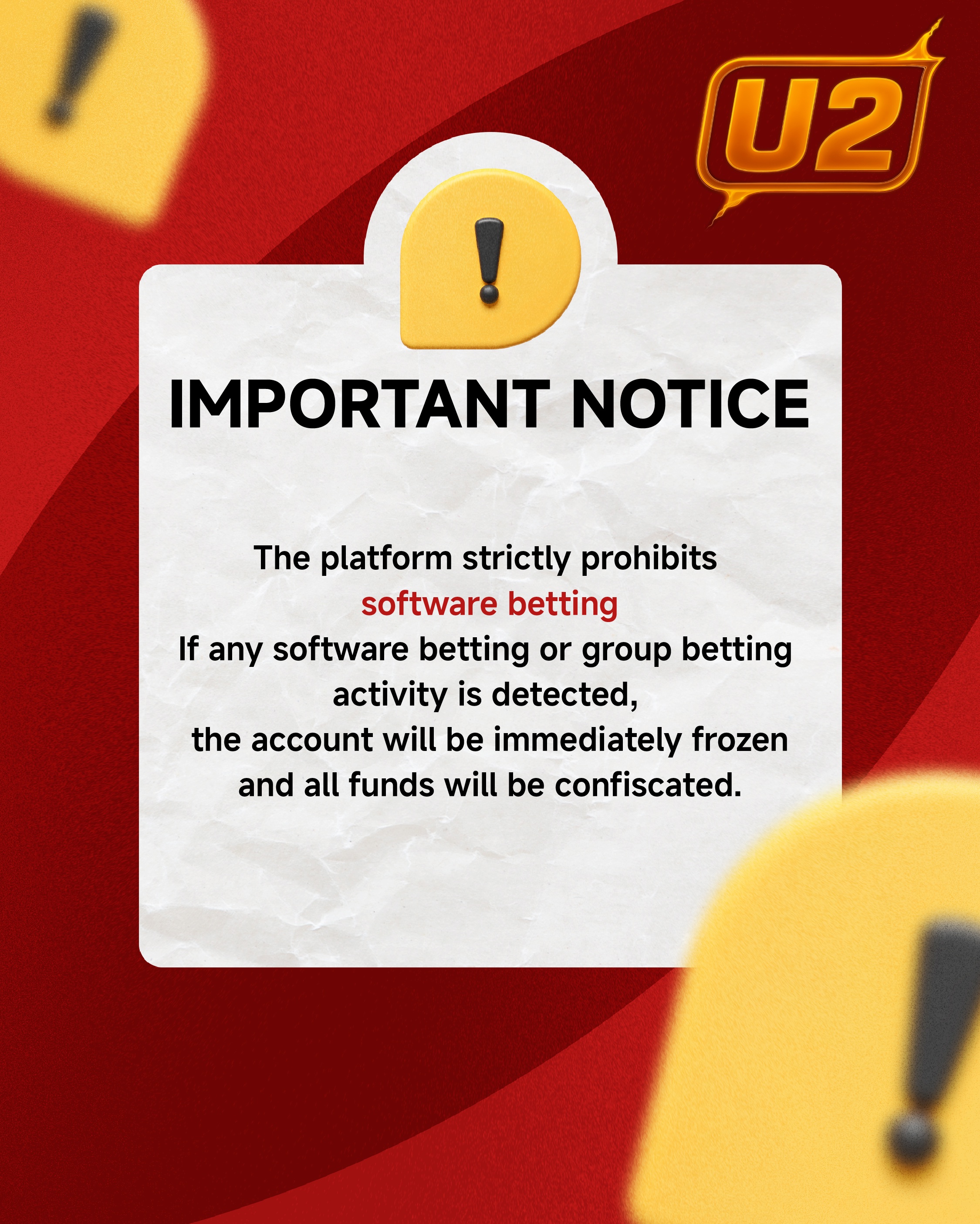 U2 Important Announcement